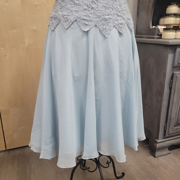 Vintage Beaded Brillante by J.A formal dress - Picture 4 of 7